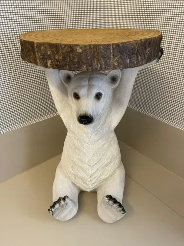 Banco Urso infantil + Cabeça urso