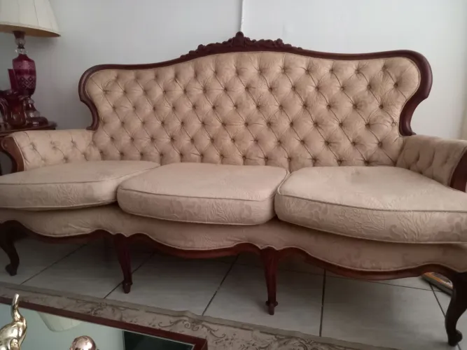 Conjunto de sofá Luiz XV