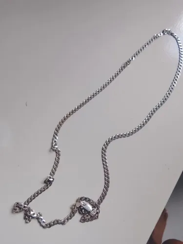 Cordão de prata legítimo 4mm