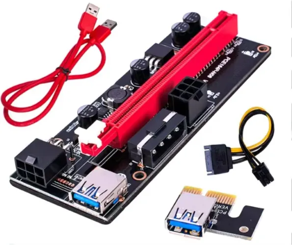 Placa RISER PCI-E 16x VER009S 