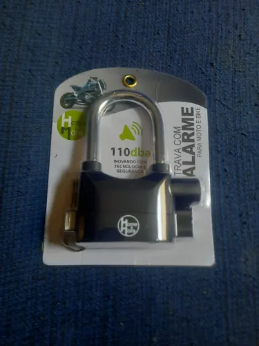 Cadeado Alarme para moto