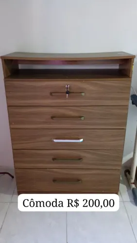 Cômoda 5 gavetas não entrego