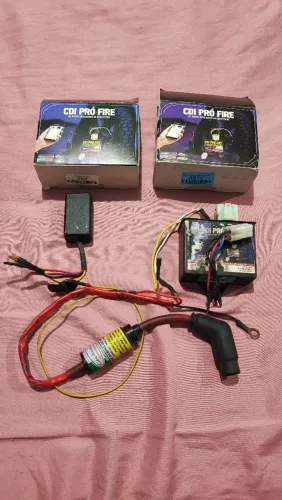 Cdi multiscan 9 cortes + controlador smartscan + cachimbina modelo novo faísca Violeta 