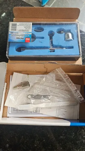 aerógrafo Western Pro AER-4 + acessórios e caixa)