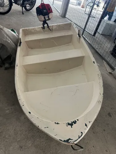 Bote com motor 50cc novo