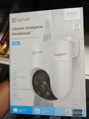  Câmera De Segurança Ezviz H8c, Speed Dome, 1080p, 360 Graus Câmera De Segurança Ezviz H8c