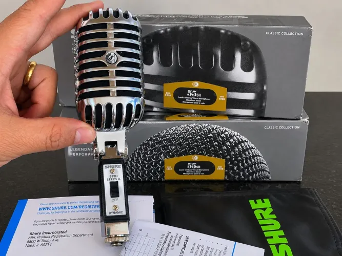 Microfone shure 55 SH séries 2