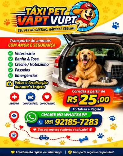 Táxi Pet Vapt Vupt 25