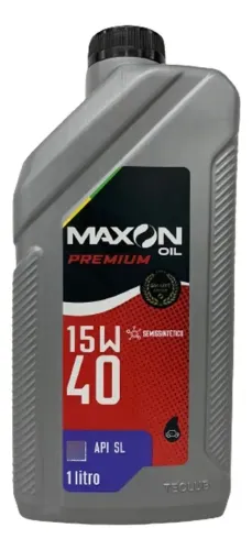 Kit Oleo 15w40 Semissintetico Maxon Oil 3 Unidades