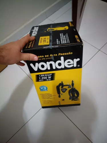 Lava jato de alta pressão Vonder 1200W de potência nunca usado com lacre da fábrica