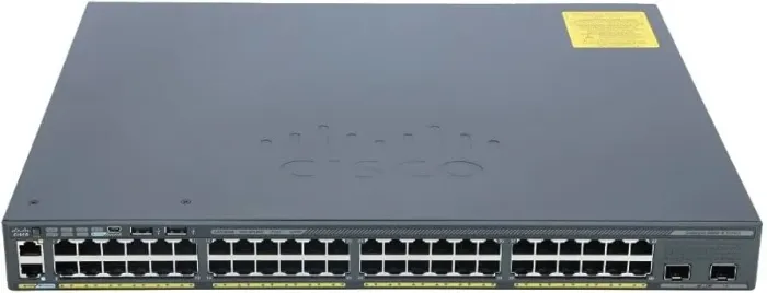 Switch Cisco Catalyst Ws-c2960x-48LPD 48 Portas Gigabit 740W L2 L3