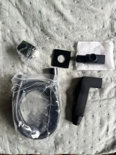 PRODUTO NOVO! - Ducha higiênica preta fosca!