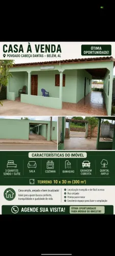 VENDE-SE LINDA CASA DE INTERIOR EM BELÉM