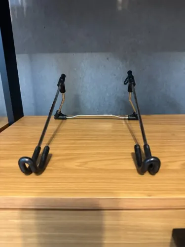 Suporte para notebook cromado