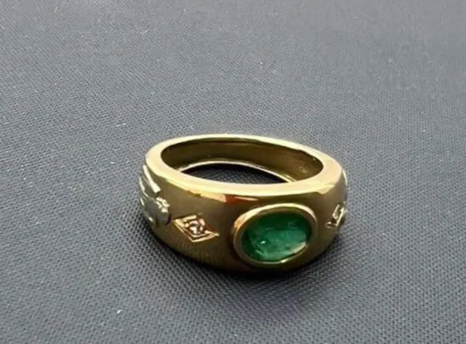 Anel de ouro 18k
