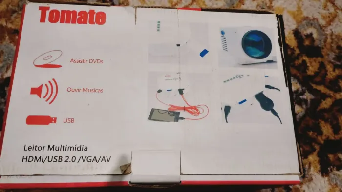 Mini-Projetor Tomate MPR-9009
