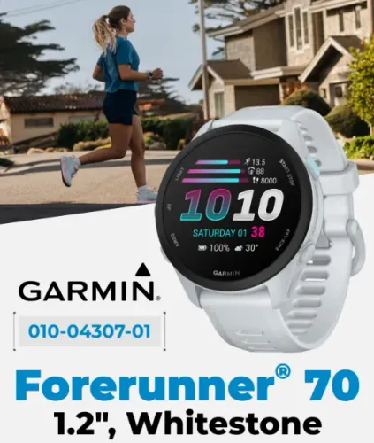 Garmin Forerunner 70 Branco- Novo