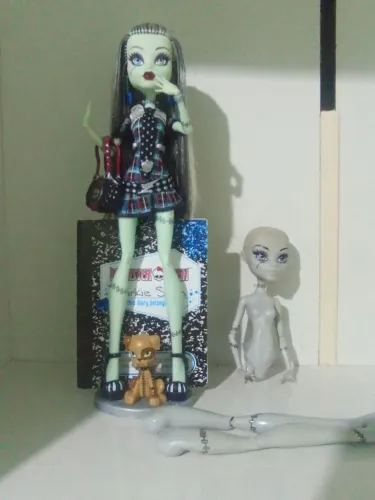 (LEIA A DESCRIÇÃO)Frankie stein básica completa + sucata Frankie skull shores 