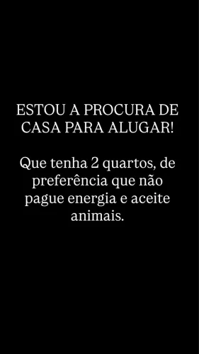 CASA PARA ALUGAR (procurando