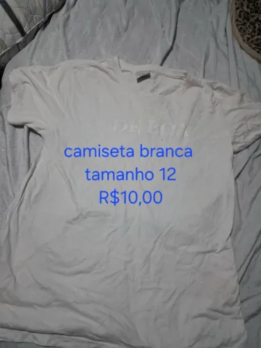 Roupas menino tamanho 12