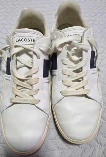 Sapatênis Lacoste Europa 41 branco