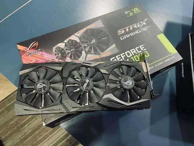 Placa De Vídeo Asus Rog Strix Gtx 1060 6gb Gddr5