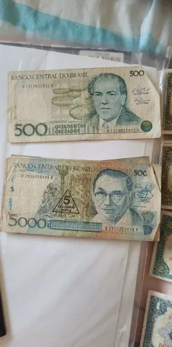 Moedas e cédulas antigas para colecionadores 