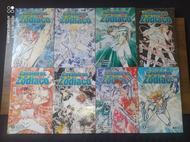 Coleção Completa Mangá Saint Seiya (Cavaleiros do Zodíaco) - 48 Volumes - Editora Conrad