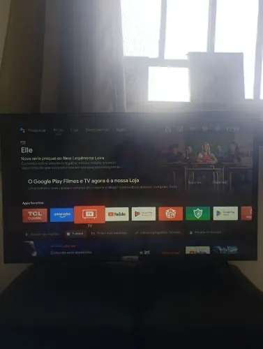 Televisão com vídeo game integrado nova.