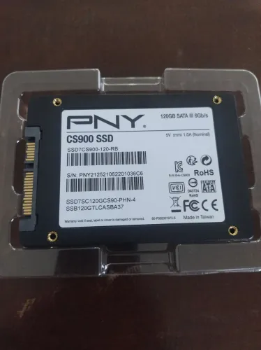 ? SSD PNY 120GB CS900 - Até 515MB/s | Ideal pra PC e Notebook