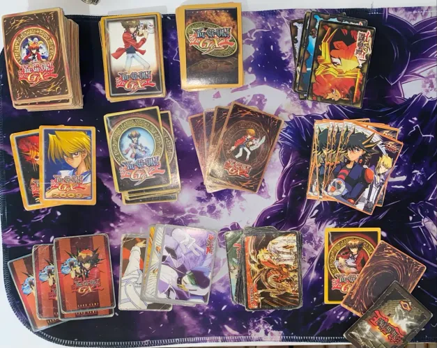 315 cards de Yugioh em várias coleções entre 2009-2014