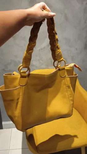 Bolsa em couro Mr Cat