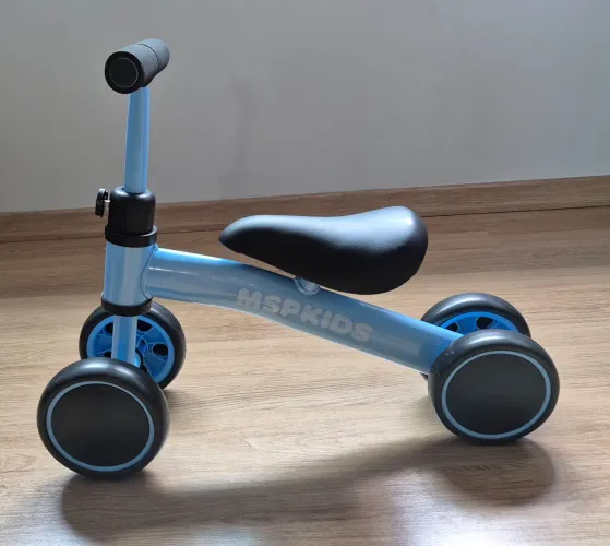 Mini Bicicleta De Equilíbrio Infantil 4 Rodas Para Bebês De 1 A 3 Anos<br>Escolha da Amazon<br>