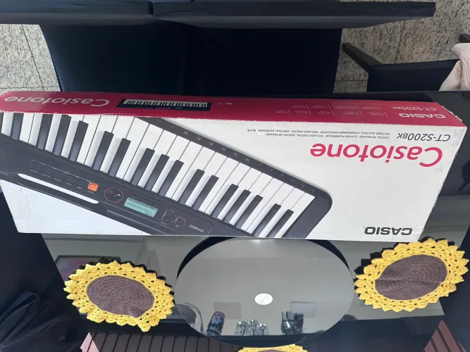 Teclado Musical Casiotone Ct-S200Bkc2-Br Preto