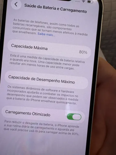 iPhone 13 / 128gb branco / Perfeito Estado