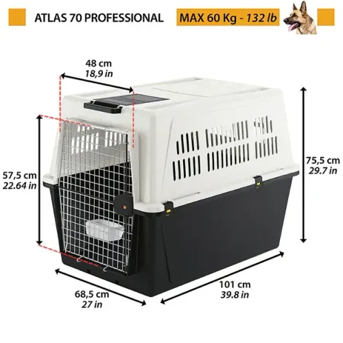 Caixa de transporte cachorro GRANDE