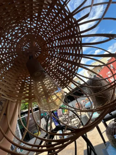 Luminárias artesanais decorativas 