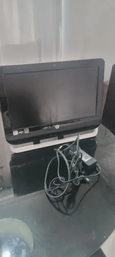 Computador All-in-One HP tela preta