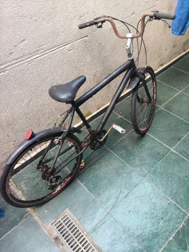 Bicicleta Caiçara com Marchas e Aros Viper Aero (Preço de Desapego)