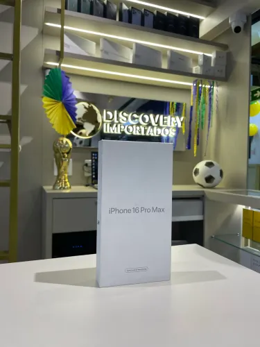 iPhone 16 Pro Max 512GB CPO Novo/Lacrado 1 Ano de Garantia Apple