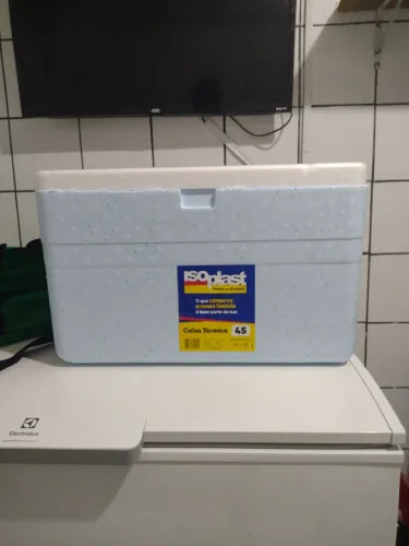 Caixa de isopor
