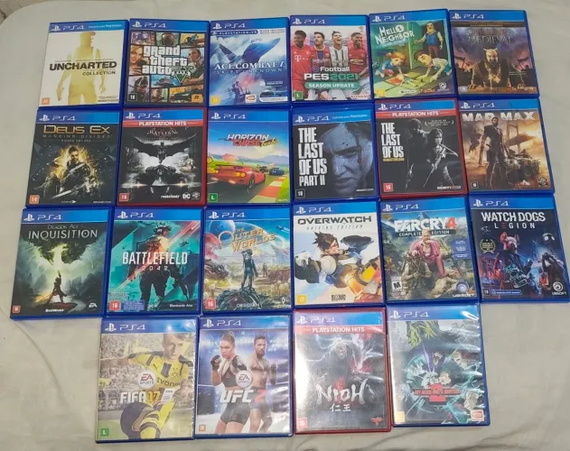 Jogos de PS4 a partir de 60 reais!!!