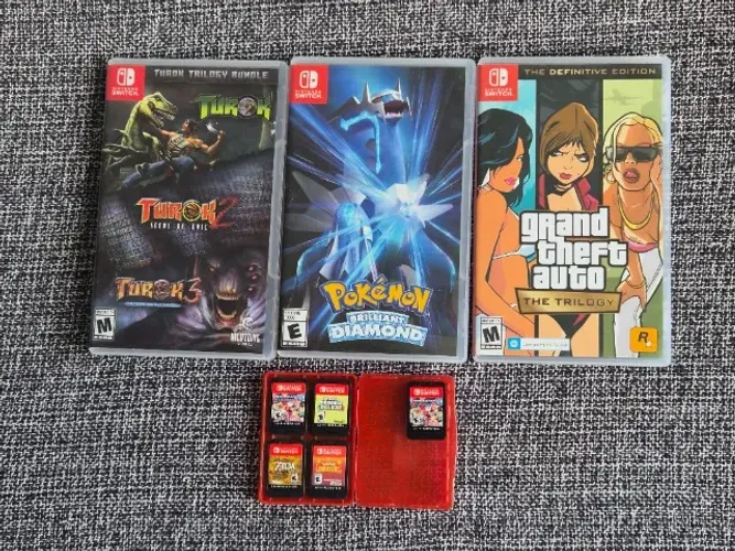 Jogos de Nintendo Switch (Todos os detalhes no anúncio - leia pfv)