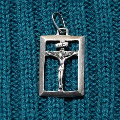 Pingente em Prata 925 Jesus Cristo 