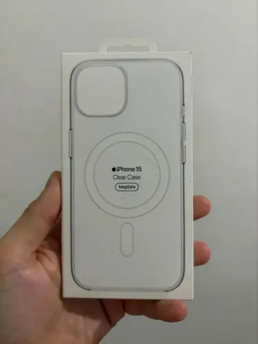 [novo] Capa Transparente Apple (Clear Case) MagSafe iPhone 15 Original