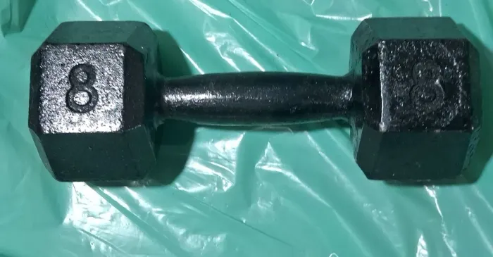 Vende_se 2 halteres de 8kg cada