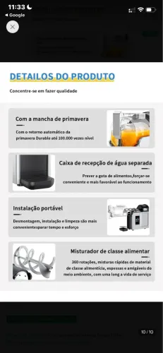 Máquina de fazer frozen e bebidas geladas 