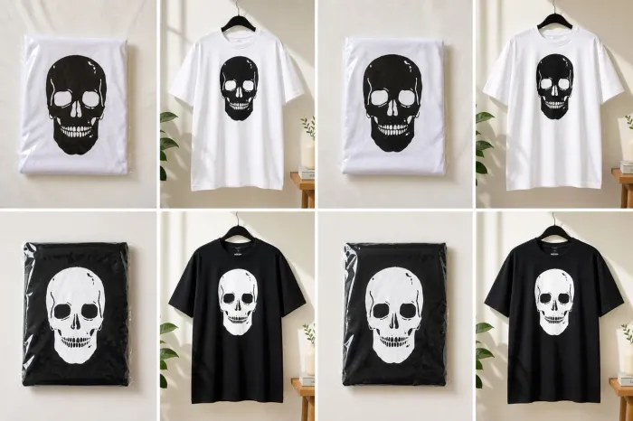Camiseta de caveira 