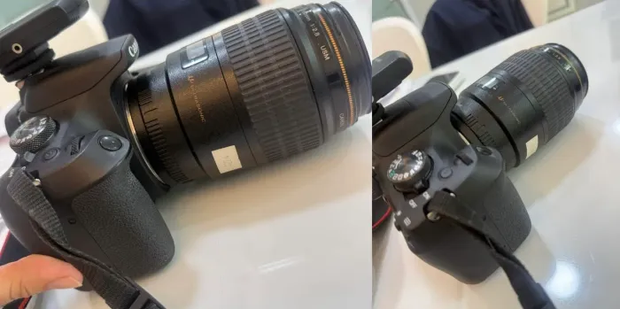 Câmera T7+ Cannon
