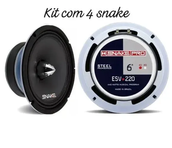 Auto falantes Snakes de 6" de 220RMS